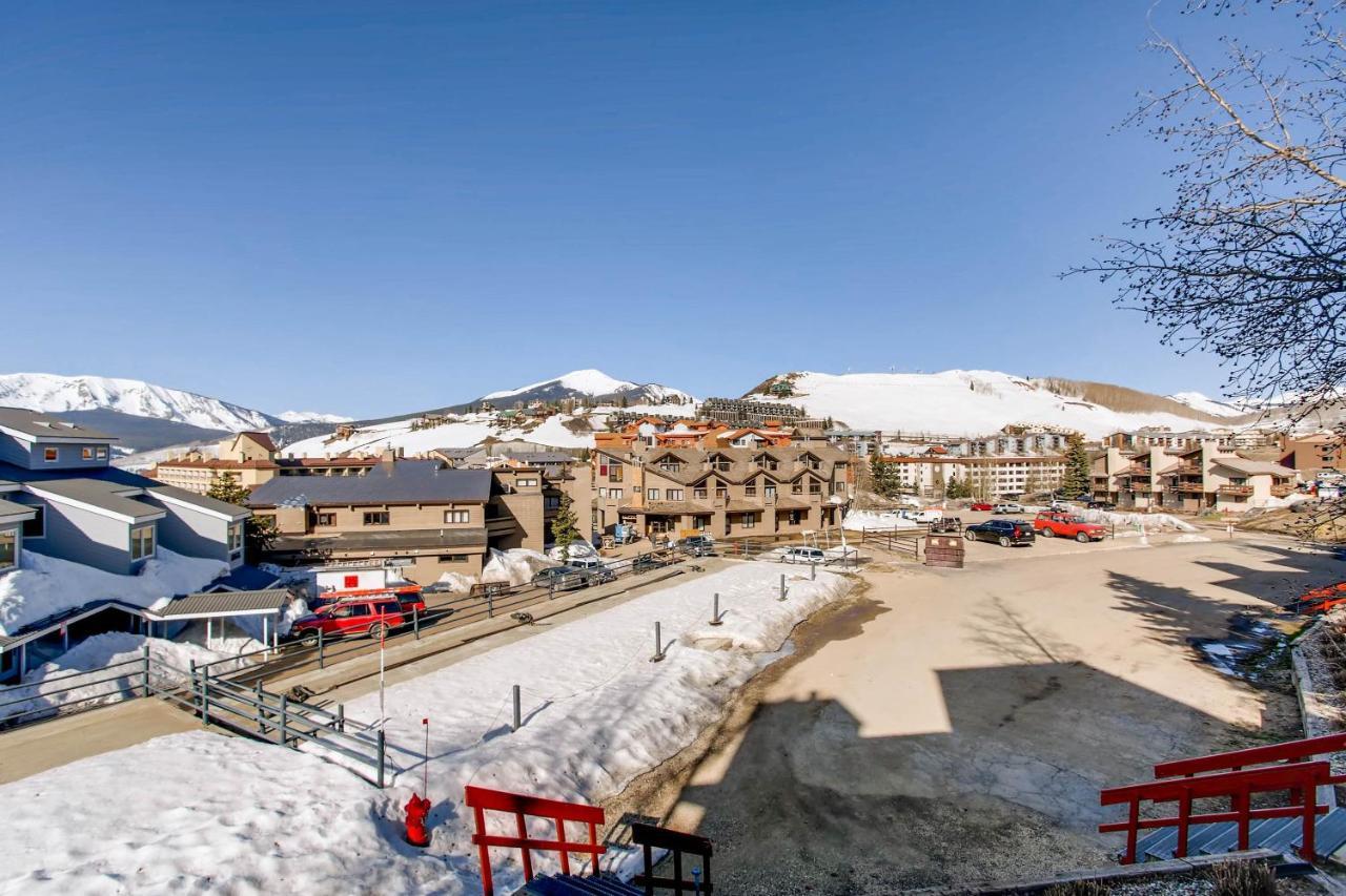 Ski-In Ski-Out Studio Private Balcony & Fireplace Condo เครสเตดบิวต์ ภายนอก รูปภาพ
