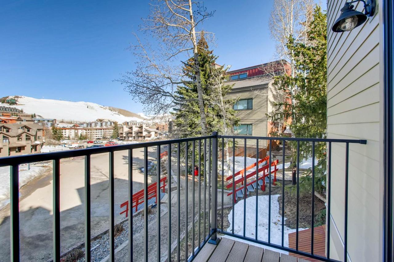 Ski-In Ski-Out Studio Private Balcony & Fireplace Condo เครสเตดบิวต์ ภายนอก รูปภาพ